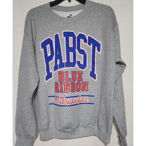 Pabst blue ribbon beer Milwaukee men's medium sweatshirt